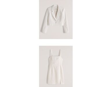 NWT Abercrombie & Fitch Premium Cropped Tweed Blazer